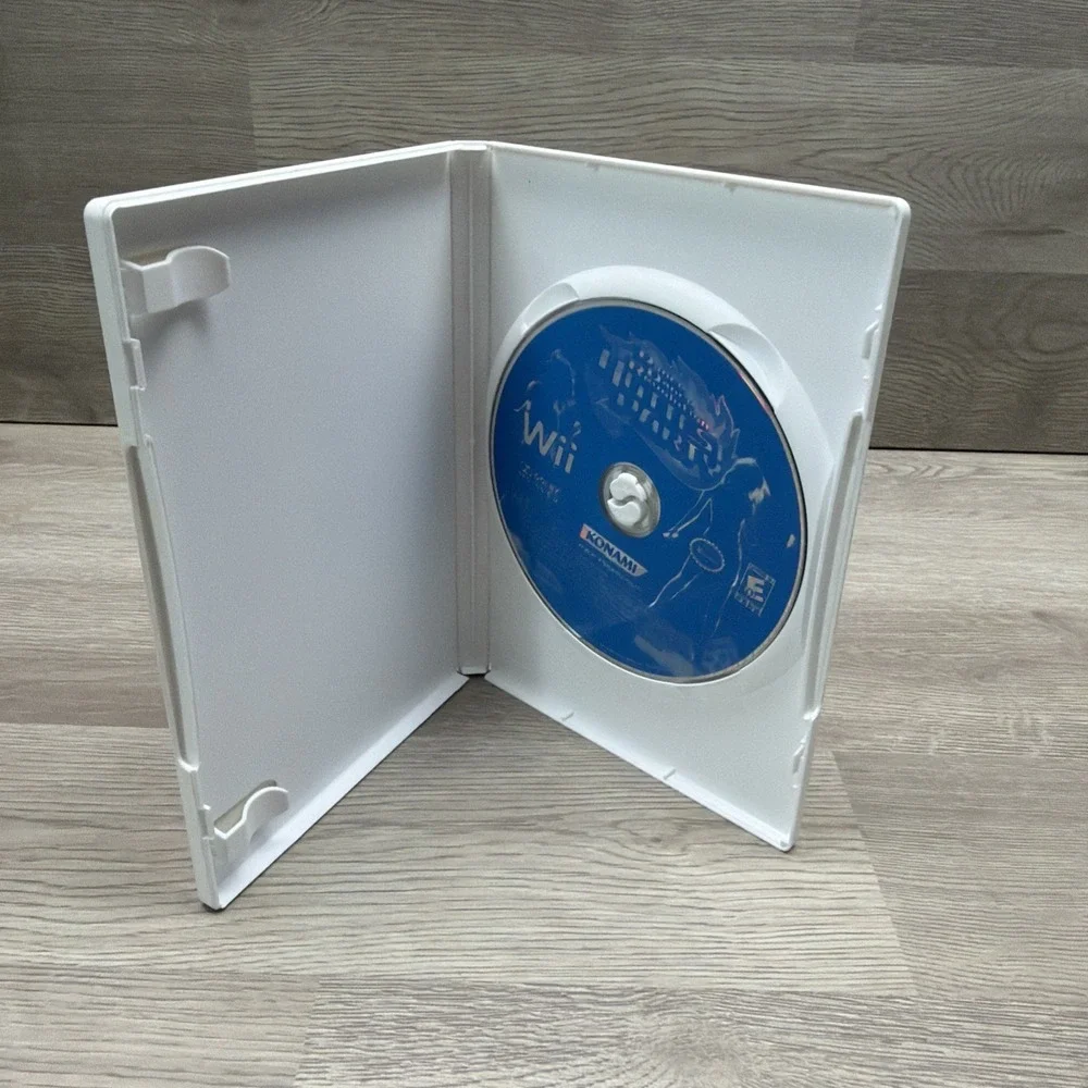 Nintendo Wii White U.S. Model RVL-001 Bundle 1 Remote W/ Case 5‎ Games And Cords